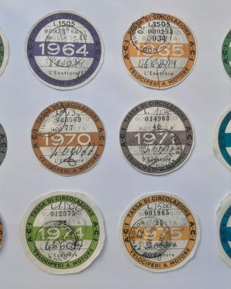 Bolli tassa di circolazione Vespa 50