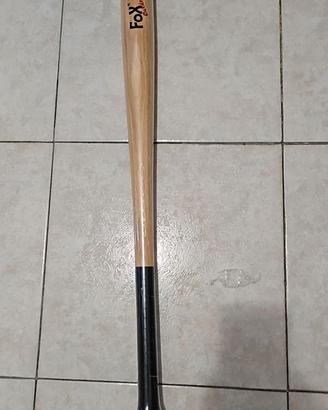 mazza da baseball fox in   legno  66cm