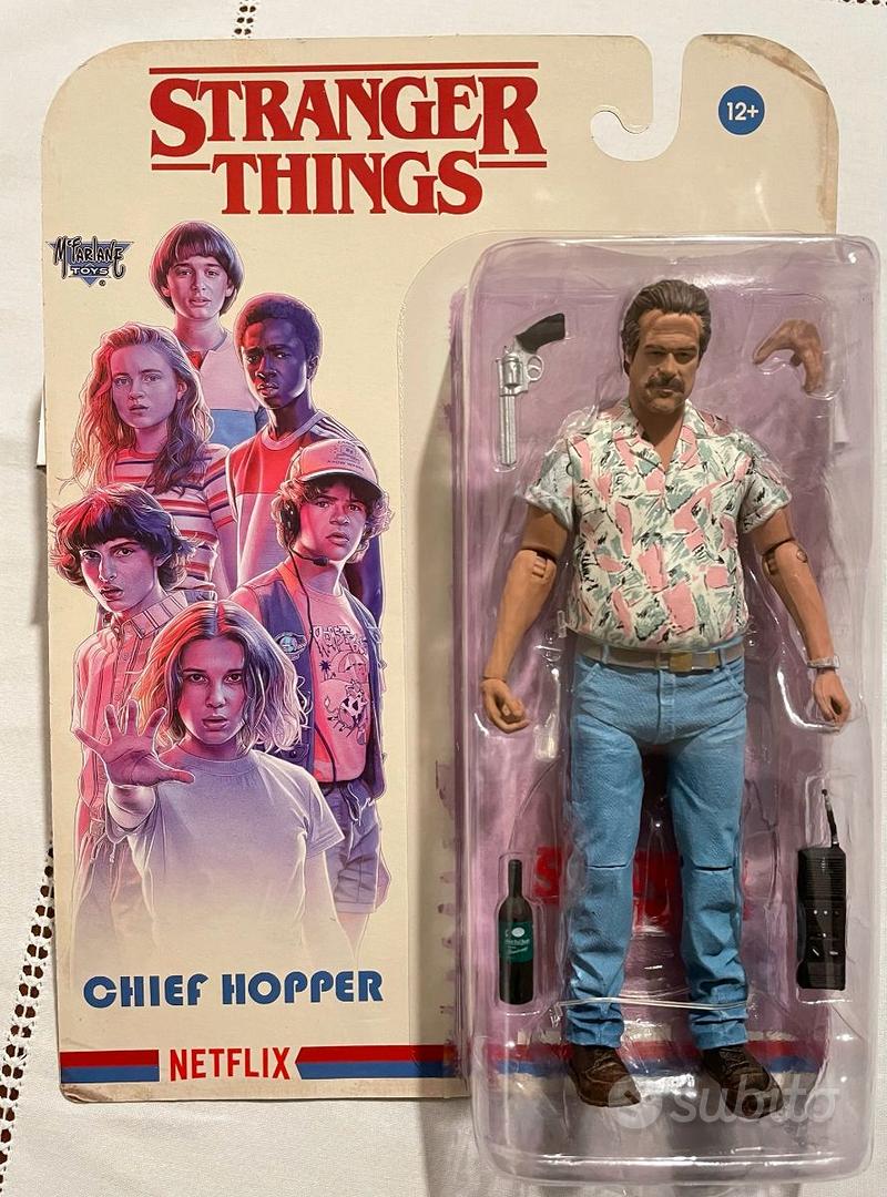 Chief Hopper Stranger Things McFarlane Netflix - Collezionismo In ...