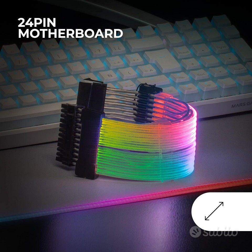 Mars Gaming MCA-24 Cable Extensor ARGB 24pin ATX p - Informatica In ...
