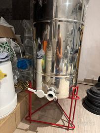 Maturatore acciaio inox 100 kg miele api