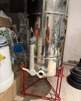Maturatore acciaio inox 100 kg miele api