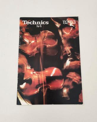 Technics  Hi Fi Catalogo 1982 83