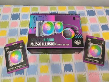 Raffreddatore a liquido ML240 + 2 Ventole A RGB