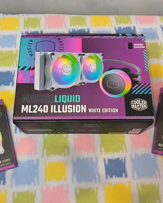 Raffreddatore a liquido ML240 + 2 Ventole A RGB