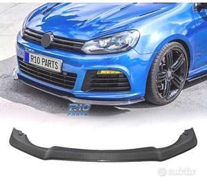 SPOILER LIP VOLKSWAGEN VW GOLF 6 R20 CARBONIO