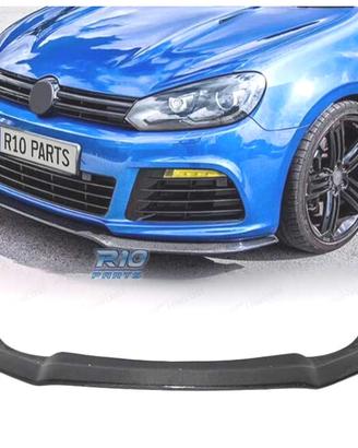 SPOILER LIP VOLKSWAGEN VW GOLF 6 R20 CARBONIO