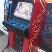 cabinato jamma  anni 80 con 6 cartucce neo geo.