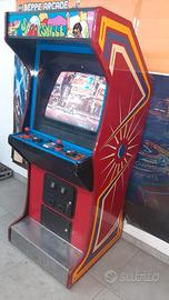 cabinato jamma  anni 80 con 6 cartucce neo geo.