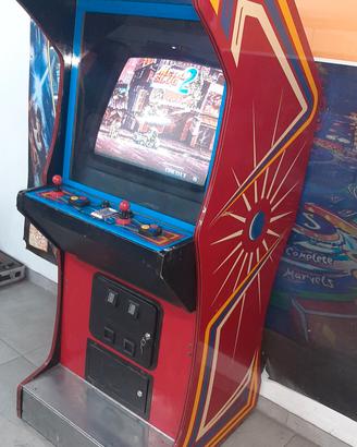 cabinato jamma  anni 80 con 6 cartucce neo geo.