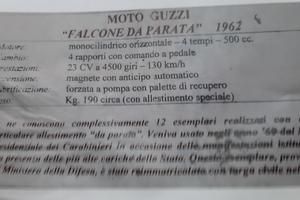 Moto Guzzi Falcone 500 - 1962
