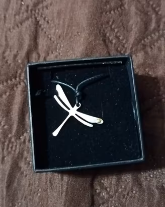 collana libellula in corda