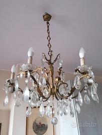 Lampadario 5 fiamme e lampadario 6 fiamme 
