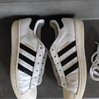 Adidas Superstar bianche e nere 