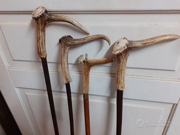 N.4  Bastoni Legno da Passeggio