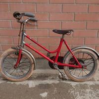 Bicicletta d'epoca bimba