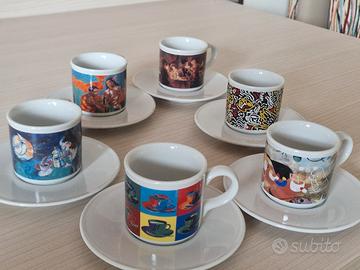 tazzine  da caffè collezione  lavazza