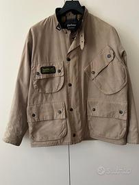 Barbour International XL sfoderabile beige