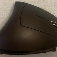 Mouse ottico ricaricabile nero