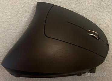 Mouse ottico ricaricabile nero