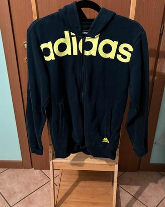 4 felpe Adidas originali usate uomo tg. S