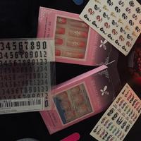 Set Unghie Mani & Piedi con Stickers