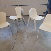 Sedie Bianche da Bar o Casa