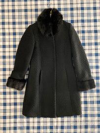 Cappotto nero da donna (taglia 42/M)