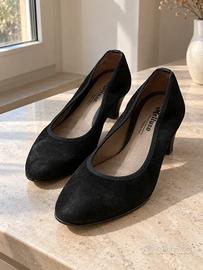 Décolleté Melluso in Camoscio Nero | Taglia 37
