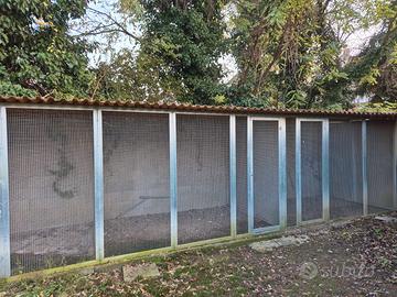 Struttura modulare per gabbie o volere