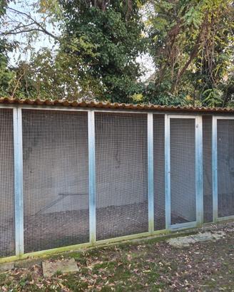 Struttura modulare per gabbie o volere