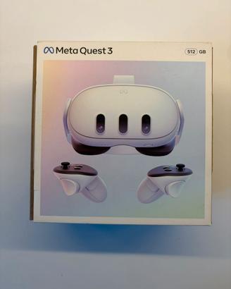 Meta Quest 3 512GB come nuovo + scatola e garanzia