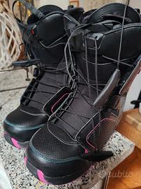 scarponi snowboard Salomon nuovi