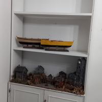 mobile in legno bianco decapato