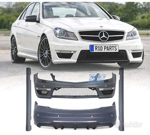 KIT CARROZZERIA MERCEDES C W204 11-15 LOOK AMG C63
