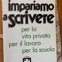 Libro "Impariamo a scrivere"