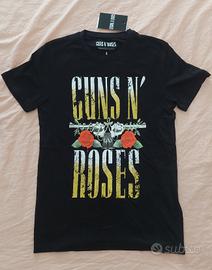 maglietta T shirt nera Guns N'Roses  taglia S