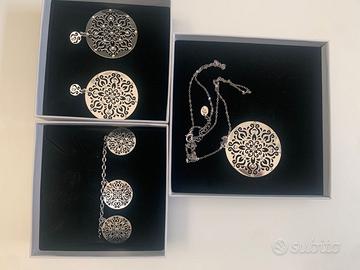 Parure Luca Barra collana bracciale orecchini
