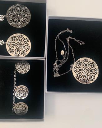 Parure Luca Barra collana bracciale orecchini