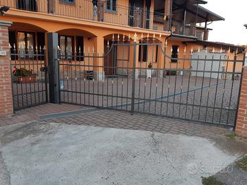 Cancello e cancelletto zincato e verniciato 