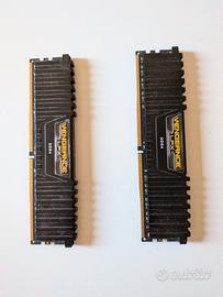 Kit 2 Banchi RAM Corsair Vengeance LPX