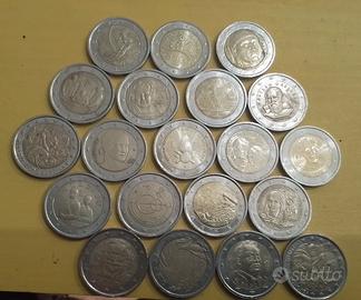 monete commemorative italiane n.20 pezzi