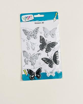Stickers-Adesivi 3D con farfalle
