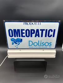 Insegna/Tabella farmaceutica luminosa plexiglass