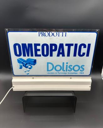 Insegna/Tabella farmaceutica luminosa plexiglass