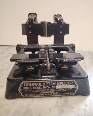 Giuntatrice cinema d'epoca Made in USA