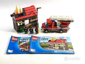 Lego City 60003 Fire Emergency pompieri USATO