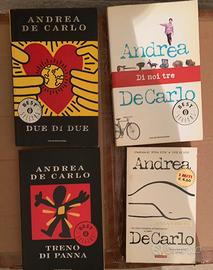 Andrea De Carlo 4 libri pari al nuovo