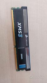RAM Corsair XMS3 DDR3 1600 MHz – 8 GB kit 2×4 GB