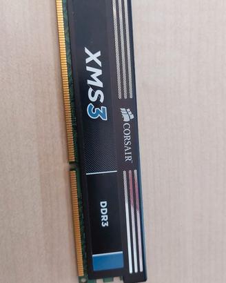 RAM Corsair XMS3 DDR3 1600 MHz – 8 GB kit 2×4 GB
